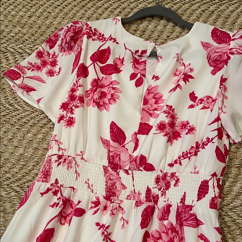 Sugarlips Pink Floral ladies dress - Picture 4 of 5